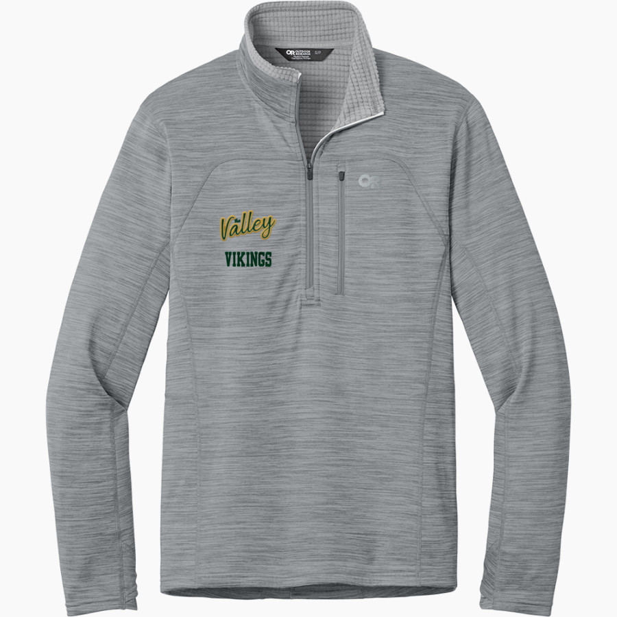 SPRING VALLEY VIKINGS #TheValley Outdoor Research Men's Tech Grid 1/4-Zip Fleece