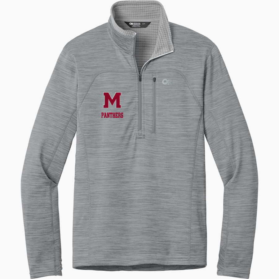 MENAUL SCHOOL PANTHERS Outdoor Research Men's Tech Grid 1/4-Zip Fleece