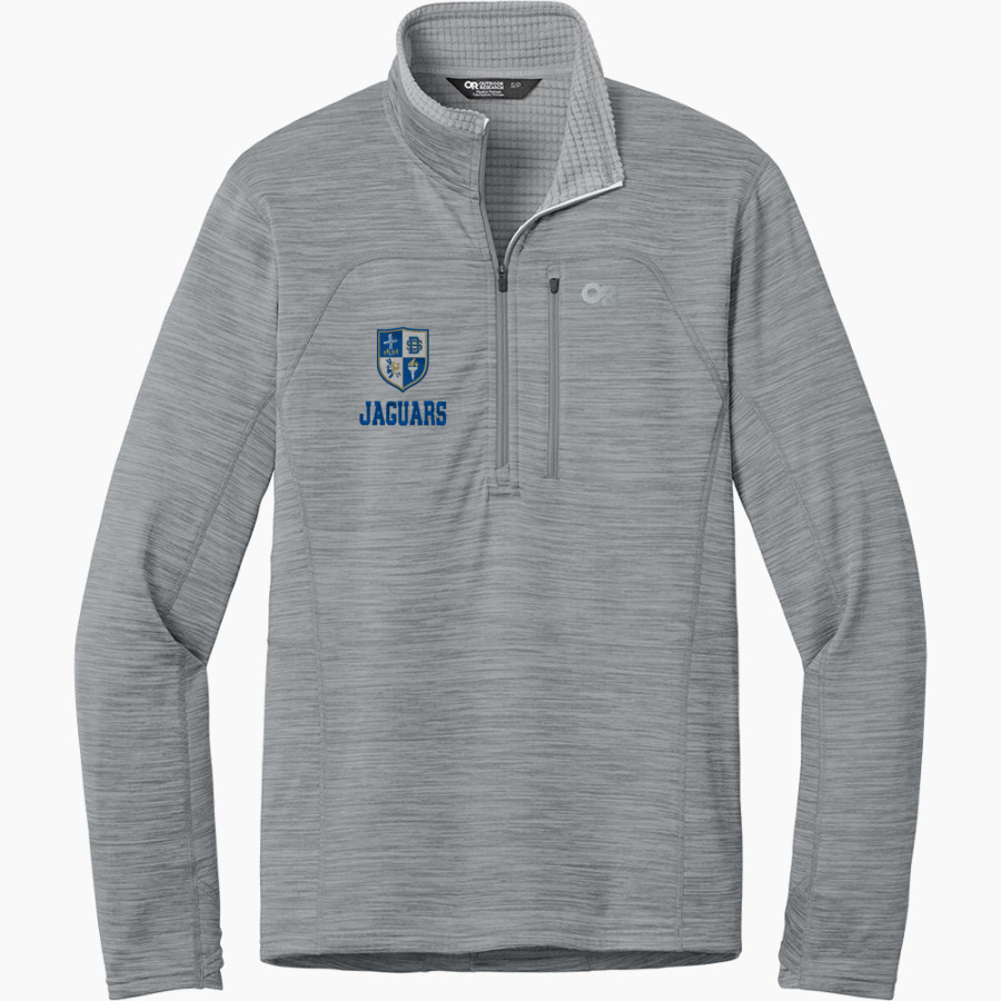 Divine Savior Academy Jaguars <span class="pdp-name-mascot">Divine Savior Academy Jaguars</span> Outdoor Research Men's Tech Grid 1/4-Zip Fleece