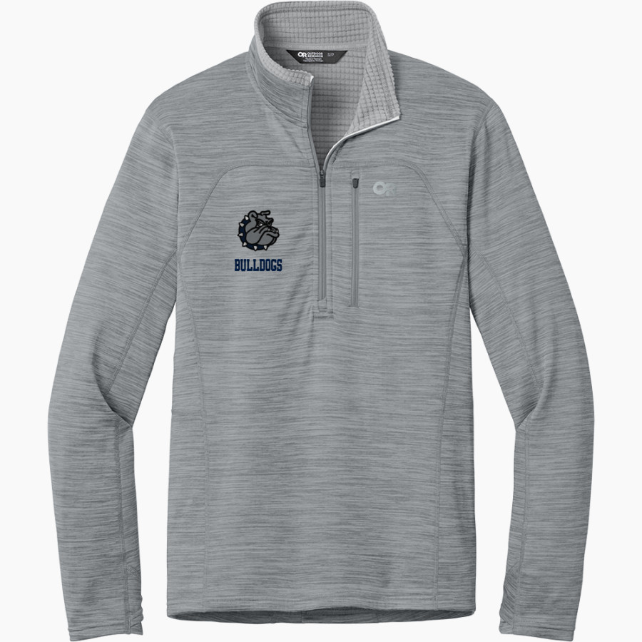 Westerly Bulldogs <span class="pdp-name-mascot">Westerly Bulldogs</span> Outdoor Research Men's Tech Grid 1/4-Zip Fleece