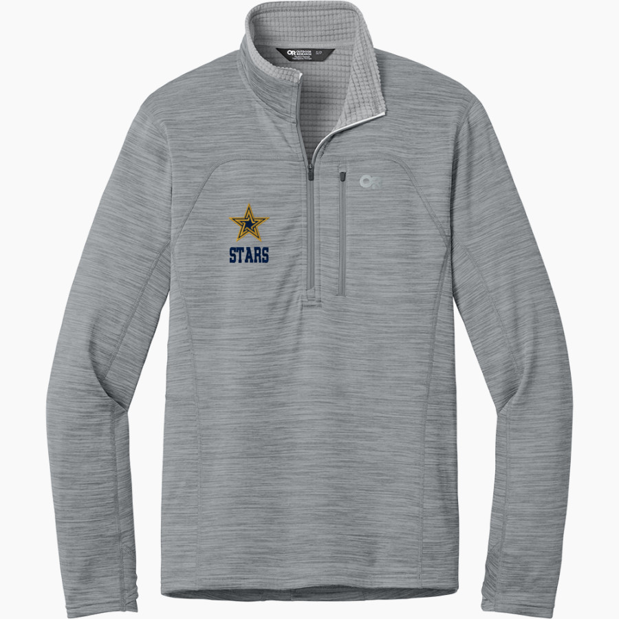 Dominican Stars <span class="pdp-name-mascot">Dominican University Stars</span> Outdoor Research Men's Tech Grid 1/4-Zip Fleece