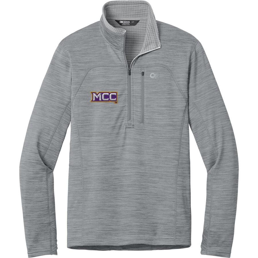 McHenry County College Scots <span class="pdp-name-mascot">McHenry County Lions</span> Outdoor Research Men's Tech Grid 1/4-Zip Fleece