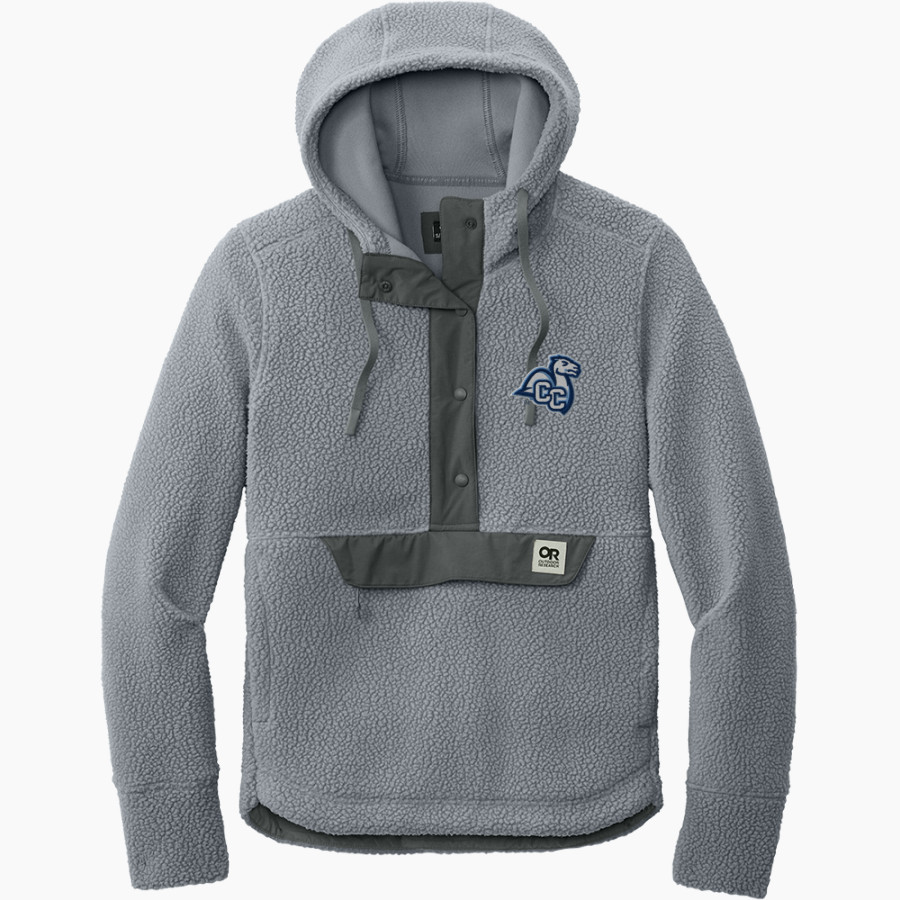 Connecticut College Camels <span class="pdp-name-mascot">Connecticut College Camels</span> Outdoor Research Women's Packwood Fleece Pullover Hoodie