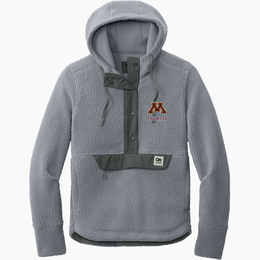 University of Minnesota Morris Cougars <span class="pdp-name-mascot">University of Minnesota Morris Cougars</span> Outdoor Research Women's Packwood Fleece Pullover Hoodie
