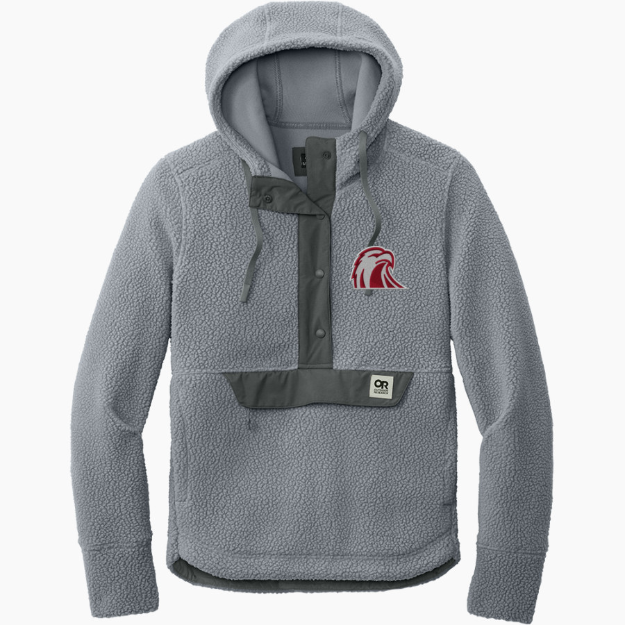 Milford Eagles <span class="pdp-name-mascot">Milford Eagles</span> Outdoor Research Women's Packwood Fleece Pullover Hoodie