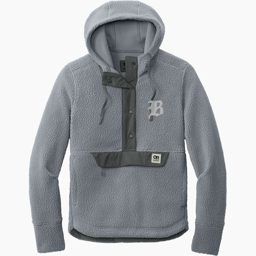 Baylor School Red Raiders Outdoor Research Women's Packwood Fleece Pullover Hoodie