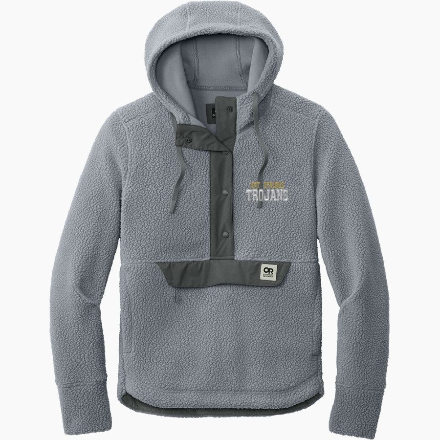 HOT SPRINGS HIGH SCHOOL TROJANS <span class="pdp-name-mascot">HOT SPRINGS TROJANS</span> Outdoor Research Women's Packwood Fleece Pullover Hoodie