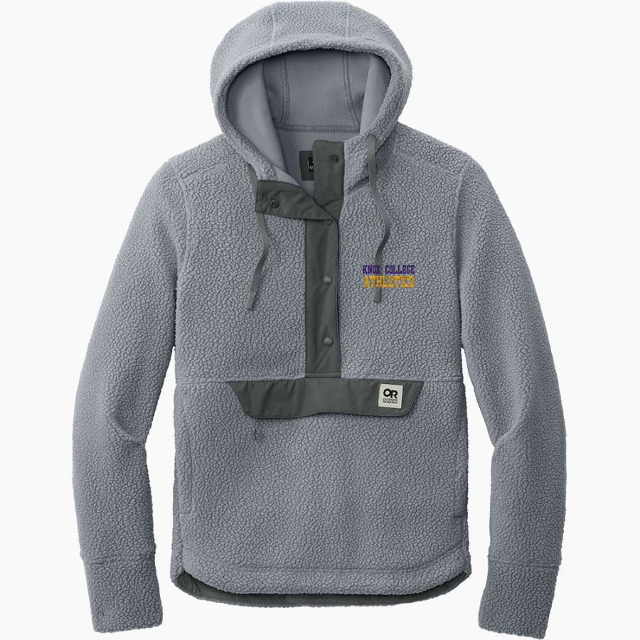 Knox College Prairie Fire <span class="pdp-name-mascot">Knox College Prairie Fire</span> Outdoor Research Women's Packwood Fleece Pullover Hoodie