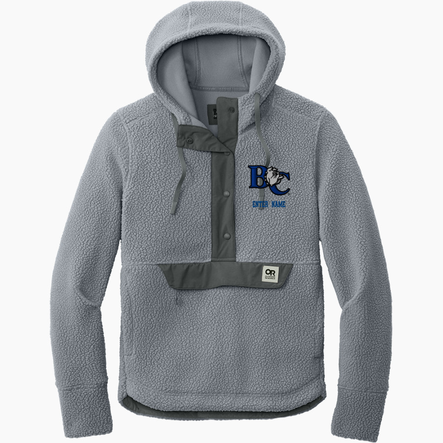 Barton College Official Store of the Bulldogs <span class="pdp-name-mascot">Barton Bulldogs</span> Outdoor Research Women's Packwood Fleece Pullover Hoodie