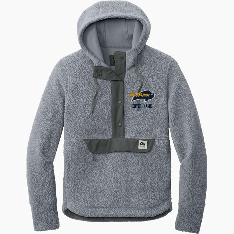 Elm Creek Buffaloes <span class="pdp-name-mascot">Elm Creek Buffaloes</span> Outdoor Research Women's Packwood Fleece Pullover Hoodie