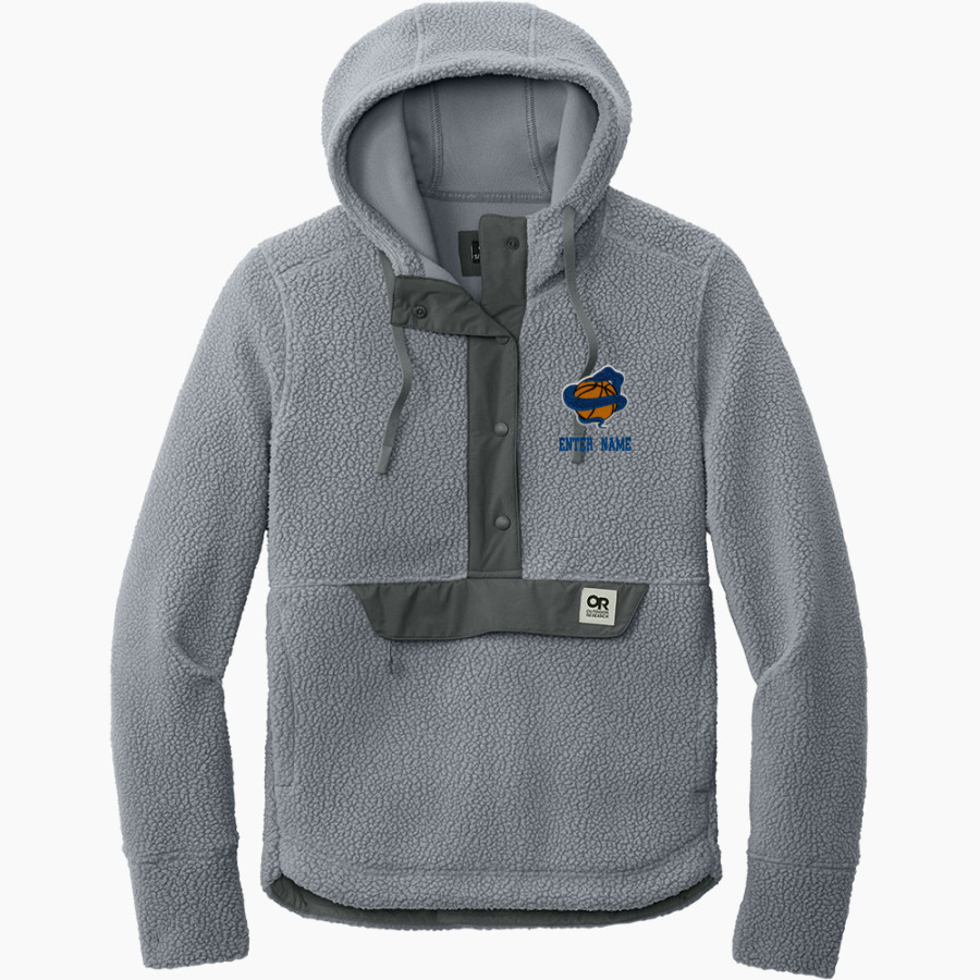 Vipers Basketball VBYF <span class="pdp-name-mascot">Vipers Basketball</span> Outdoor Research Women's Packwood Fleece Pullover Hoodie