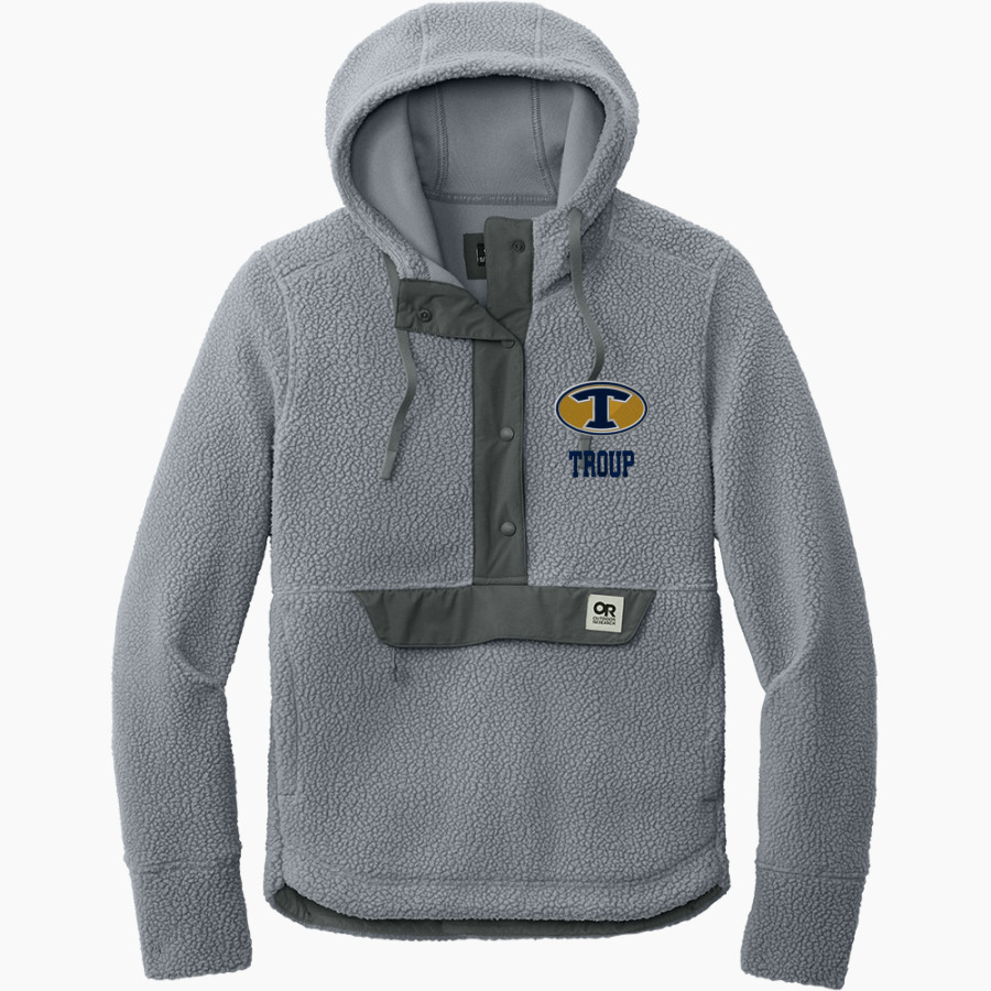 TROUP HIGH SCHOOL TIGERS <span class="pdp-name-mascot">TROUP TIGERS</span> Outdoor Research Women's Packwood Fleece Pullover Hoodie