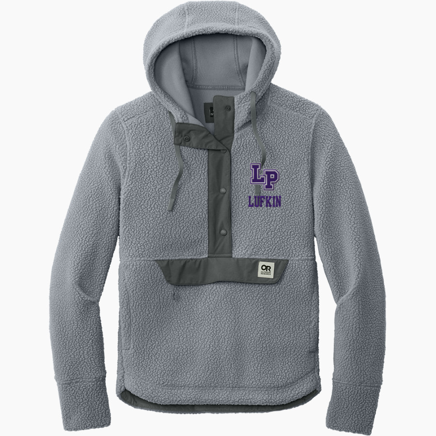LUFKIN HIGH SCHOOL PANTHERS <span class="pdp-name-mascot">LUFKIN PANTHERS</span> Outdoor Research Women's Packwood Fleece Pullover Hoodie