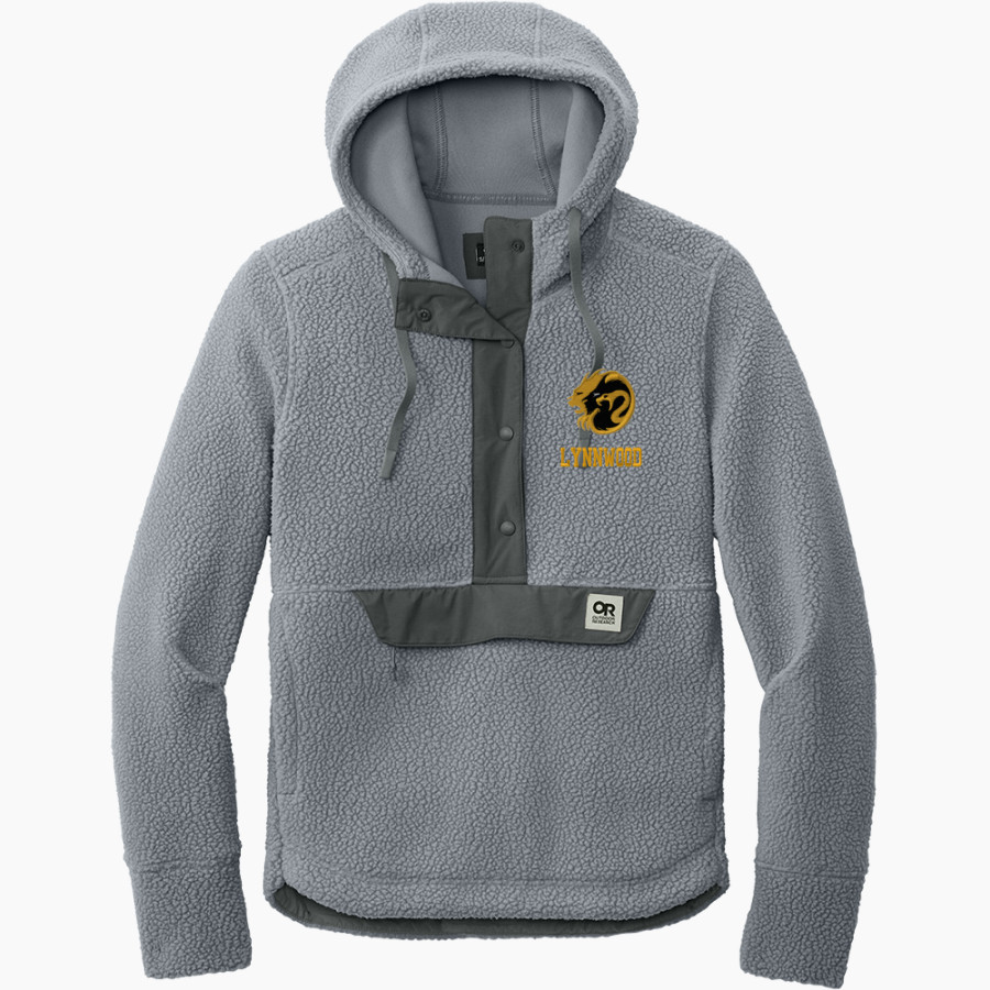 LYNNWOOD HIGH SCHOOL ROYALS <span class="pdp-name-mascot">LYNNWOOD ROYALS</span> Outdoor Research Women's Packwood Fleece Pullover Hoodie