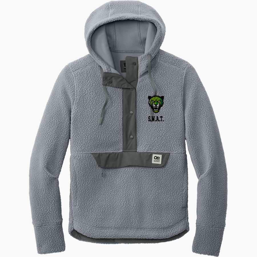 S.W.A.T. Educational Academy Outdoor Research Women's Packwood Fleece Pullover Hoodie