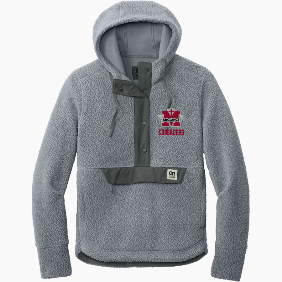 Monsignor McClancy Crusaders <span class="pdp-name-mascot">Monsignor McClancy Crusaders</span> Outdoor Research Women's Packwood Fleece Pullover Hoodie