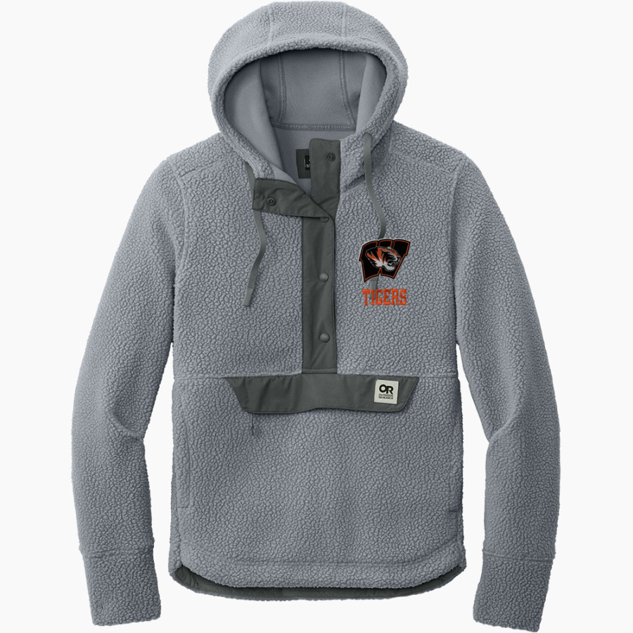 WIGGINS TIGERS The Official Online Store <span class="pdp-name-mascot">WIGGINS TIGERS</span> Outdoor Research Women's Packwood Fleece Pullover Hoodie