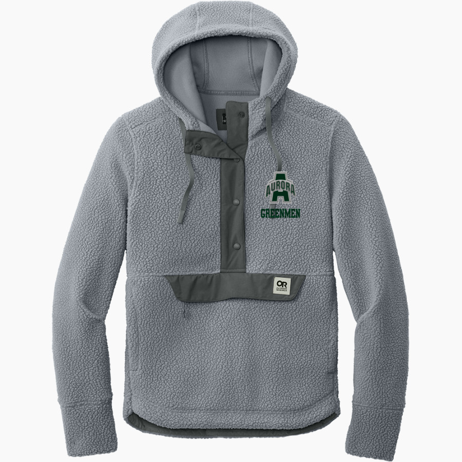 AURORA HIGH SCHOOL GREENMEN <span class="pdp-name-mascot">AURORA GREENMEN</span> Outdoor Research Women's Packwood Fleece Pullover Hoodie