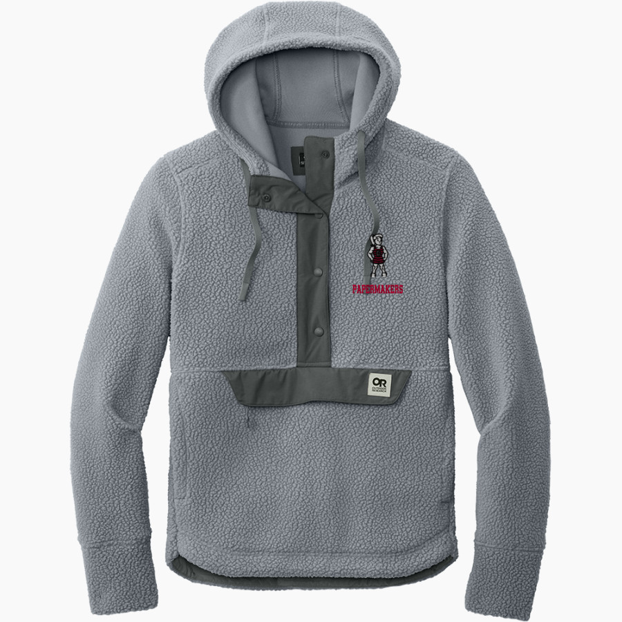 CAMAS PAPERMAKERS The Official Online Store <span class="pdp-name-mascot">CAMAS PAPERMAKERS</span> Outdoor Research Women's Packwood Fleece Pullover Hoodie