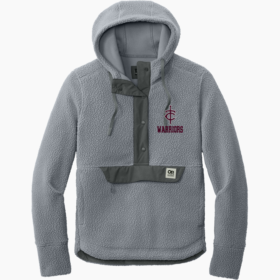Trinity Warriors <span class="pdp-name-mascot">Trinity Christian Warriors</span> Outdoor Research Women's Packwood Fleece Pullover Hoodie