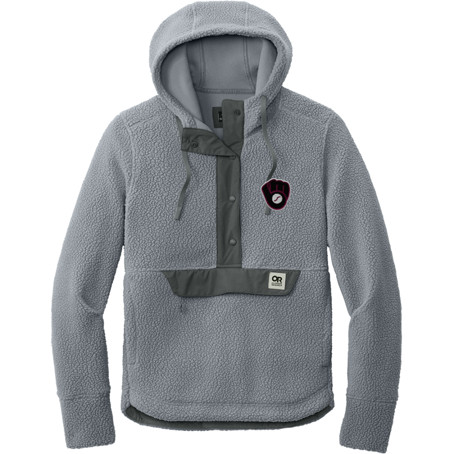 Moline Blackhawks Blackhawks <span class="pdp-name-mascot">Moline Blackhawks Blackhawks</span> Outdoor Research Women's Packwood Fleece Pullover Hoodie