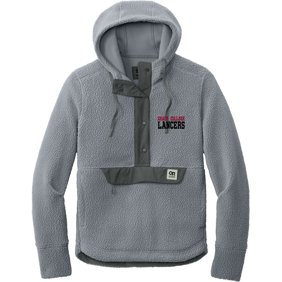 Grace College Lancers <span class="pdp-name-mascot">Grace College Lancers</span> Outdoor Research Women's Packwood Fleece Pullover Hoodie