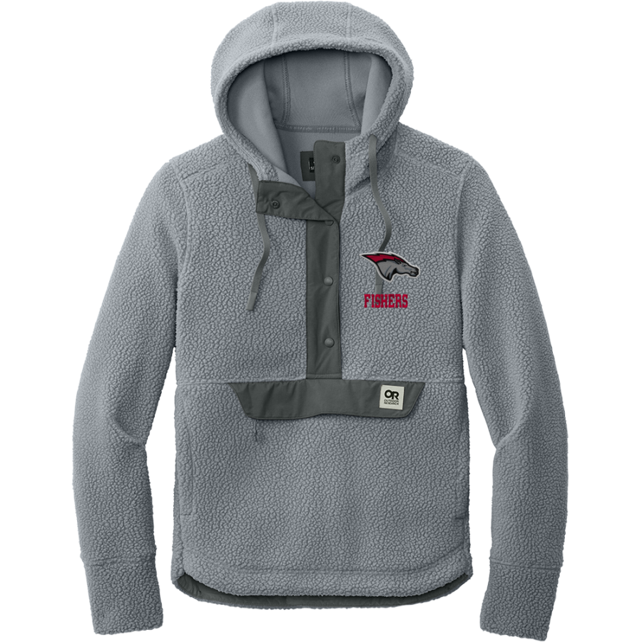 Fishers Chargers <span class="pdp-name-mascot">Fishers Chargers</span> Outdoor Research Women's Packwood Fleece Pullover Hoodie