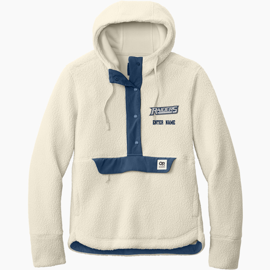 Rivier University Official Store of the Raiders <span class="pdp-name-mascot">Rivier University Raiders</span> Outdoor Research Women's Packwood Fleece Pullover Hoodie