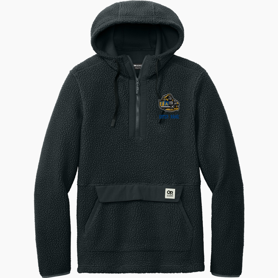 FOUNDATION ACADEMY Knights Outdoor Research Men's Packwood Fleece Pullover Hoodie