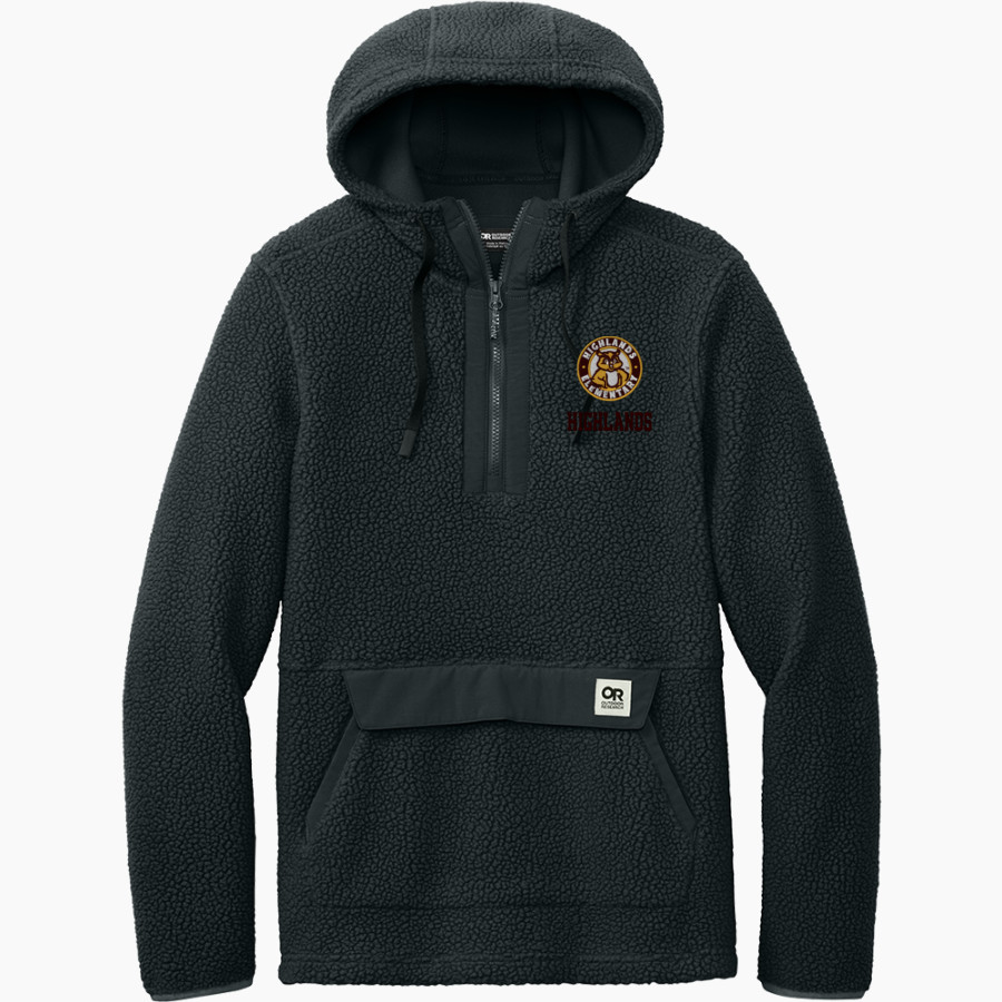 Highlands Owls Outdoor Research Men's Packwood Fleece Pullover Hoodie