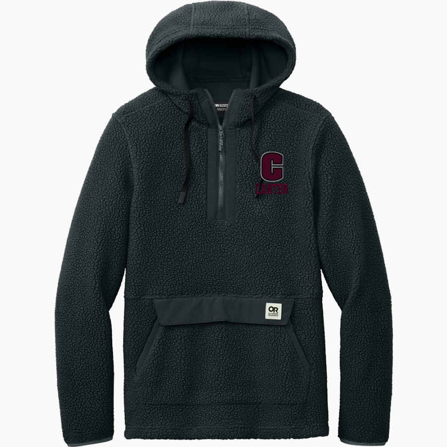CANTON HIGH SCHOOL WARRIORS Outdoor Research Men's Packwood Fleece Pullover Hoodie