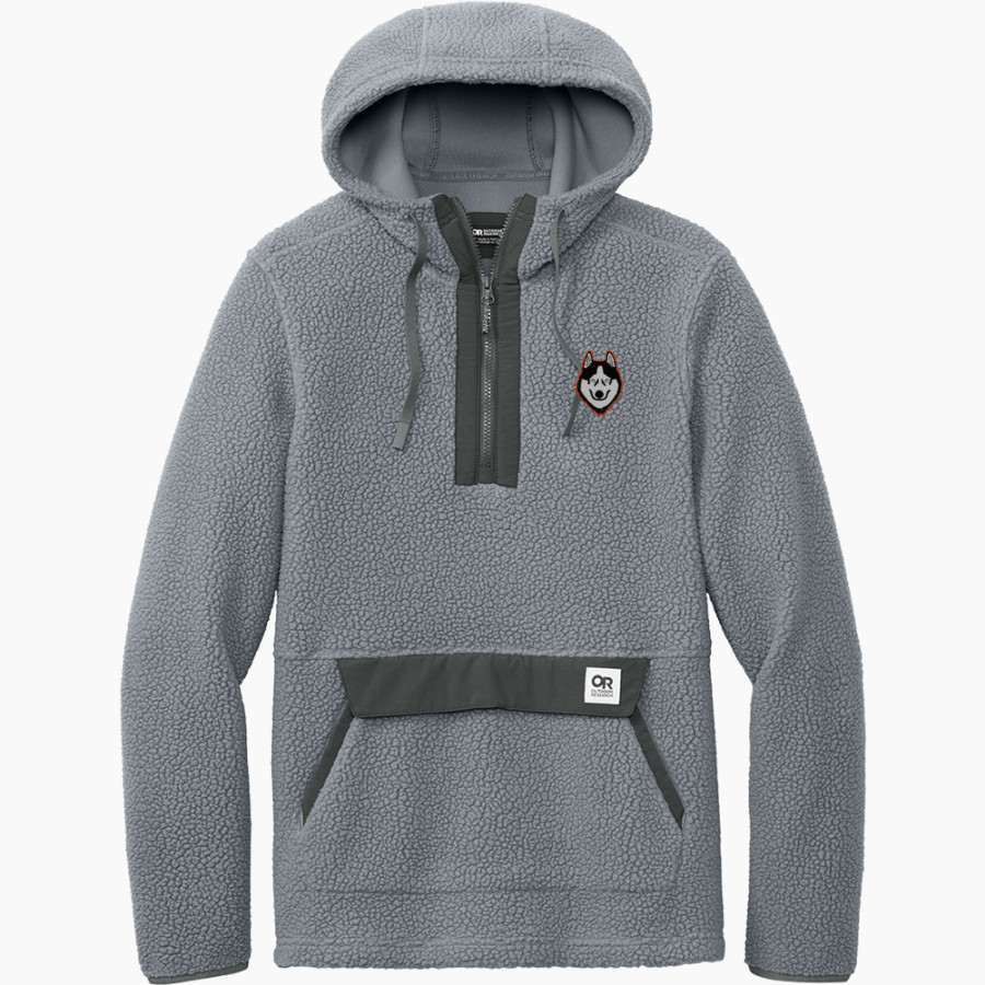 ABSAROKEE HIGH SCHOOL HUSKIES <span class="pdp-name-mascot">ABSAROKEE HUSKIES</span> Outdoor Research Men's Packwood Fleece Pullover Hoodie
