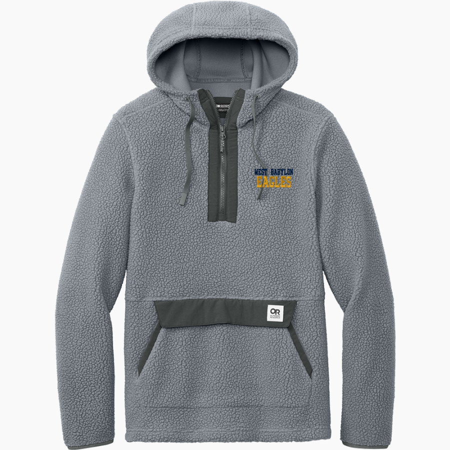West Babylon Eagles <span class="pdp-name-mascot">West Babylon Eagles</span> Outdoor Research Men's Packwood Fleece Pullover Hoodie
