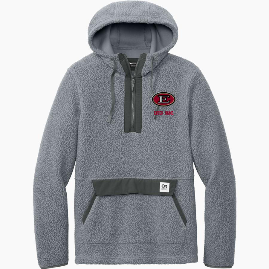 EVERETT HIGH SCHOOL CRIMSON TIDE Outdoor Research Men's Packwood Fleece Pullover Hoodie