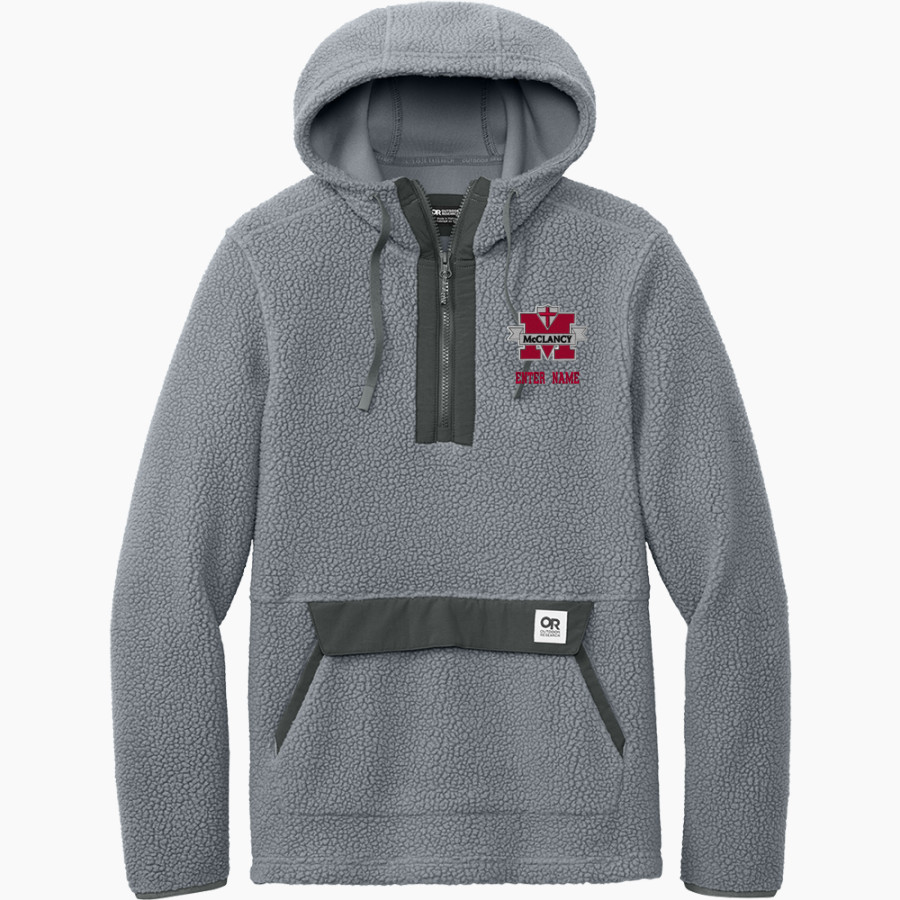Monsignor McClancy Crusaders <span class="pdp-name-mascot">Monsignor McClancy Crusaders</span> Outdoor Research Men's Packwood Fleece Pullover Hoodie