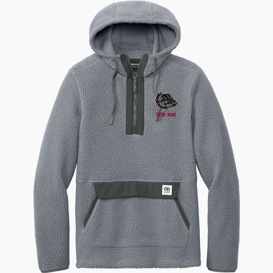 MEADVILLE HIGH SCHOOL BULLDOGS Outdoor Research Men's Packwood Fleece Pullover Hoodie