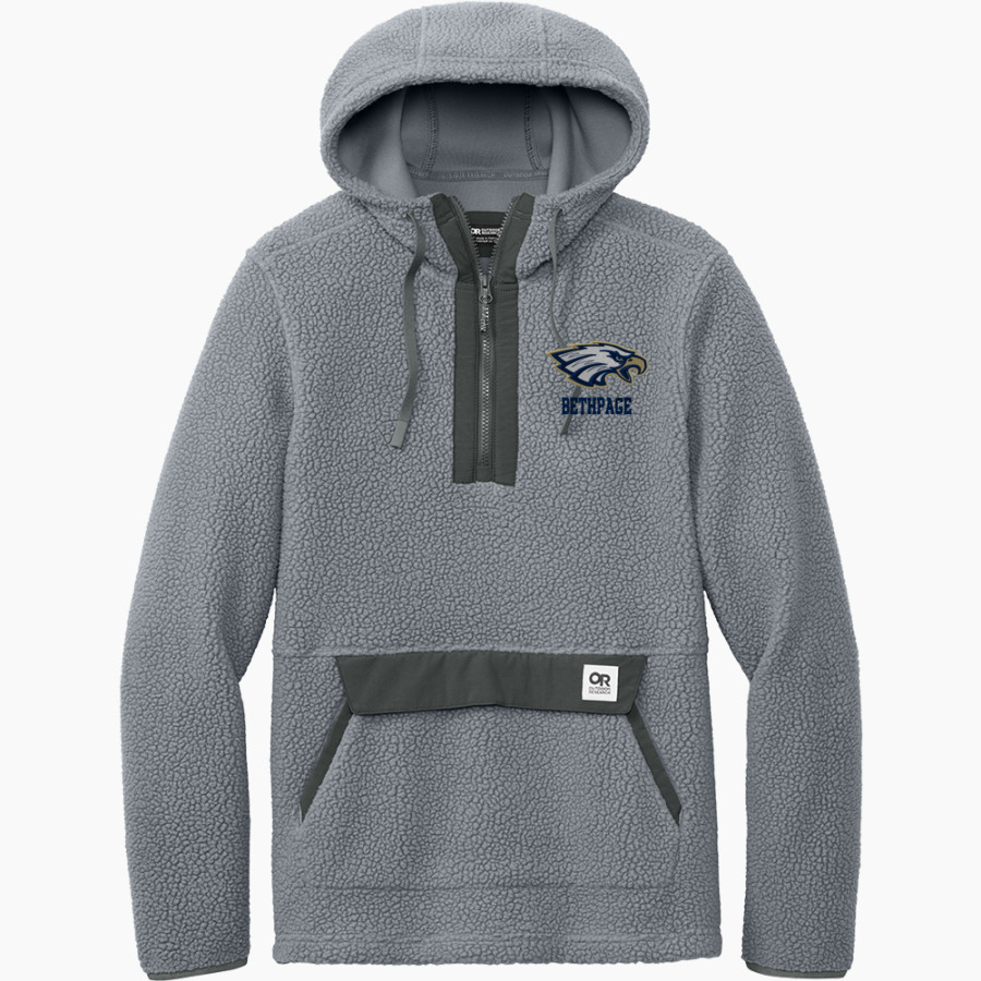 BETHPAGE HIGH SCHOOL GOLDEN EAGLES Outdoor Research Men's Packwood Fleece Pullover Hoodie