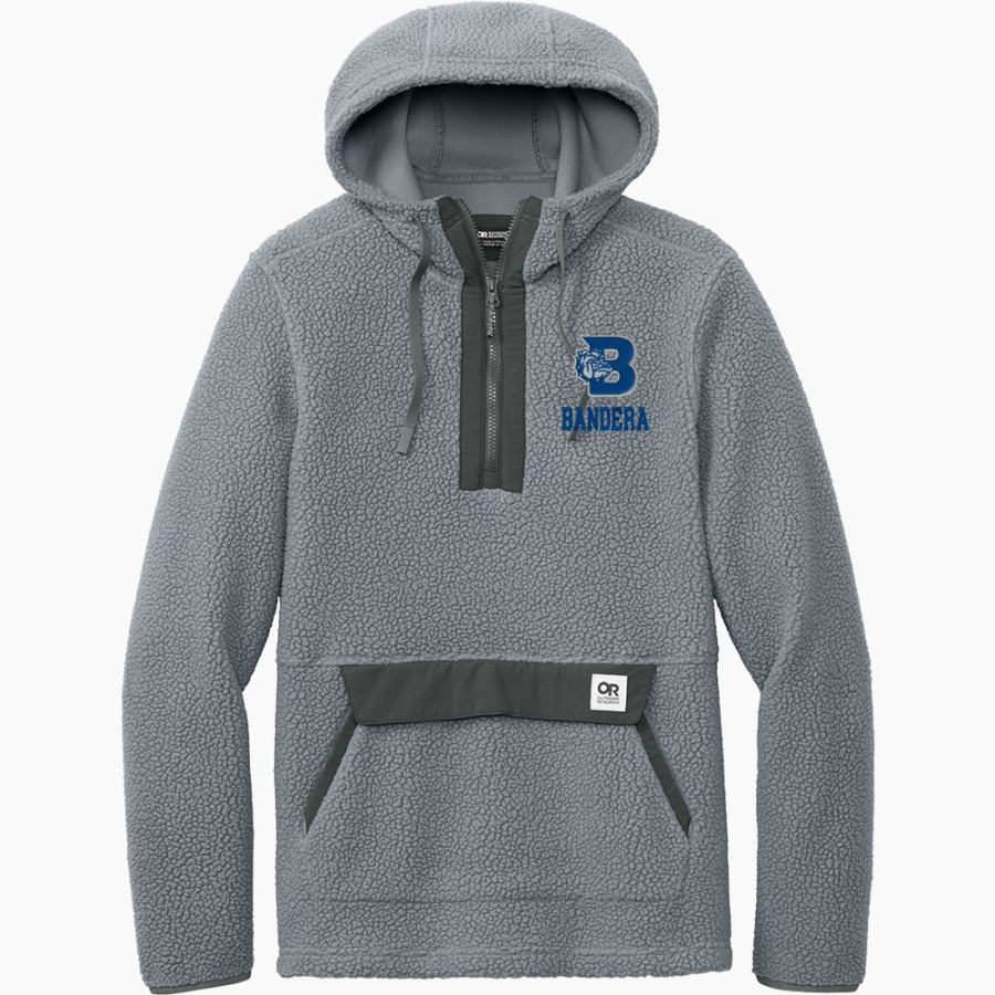 BANDERA HIGH SCHOOL BULLDOGS Outdoor Research Men's Packwood Fleece Pullover Hoodie