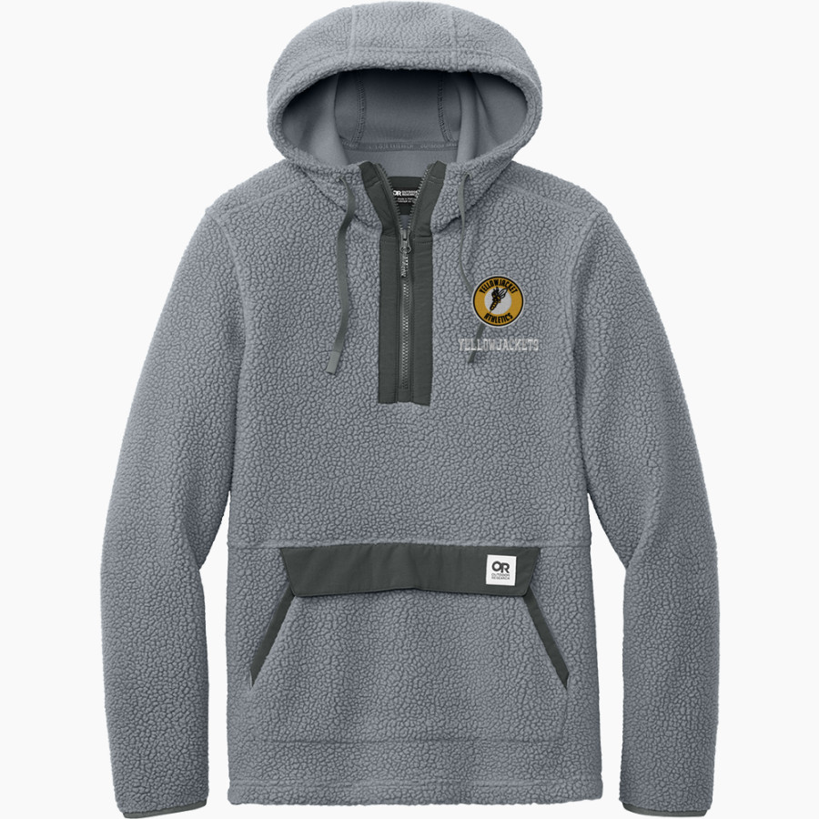 Superior Yellowjackets <span class="pdp-name-mascot">UW Superior Yellowjackets</span> Outdoor Research Men's Packwood Fleece Pullover Hoodie