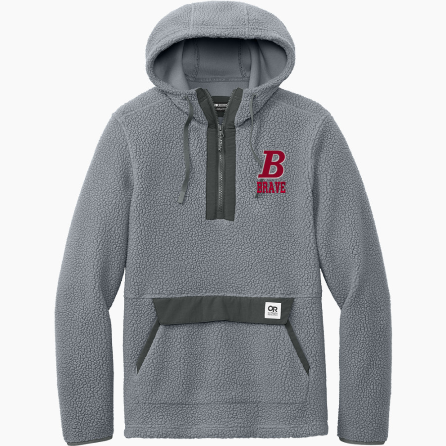BOISE HIGH SCHOOL ONLINE STORE <span class="pdp-name-mascot">BOISE BRAVES</span> Outdoor Research Men's Packwood Fleece Pullover Hoodie