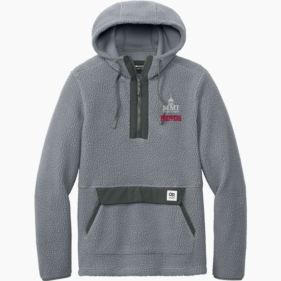 MMI PREPARATORY SCHOOL PREPPERS <span class="pdp-name-mascot">MMI PREPARATORY PREPPERS</span> Outdoor Research Men's Packwood Fleece Pullover Hoodie