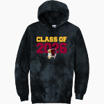 BARSTOW HIGH SCHOOL AZTECS <span class="pdp-name-mascot">BARSTOW AZTECS</span> Port & Company Men's Crystal Tie-Dye Pullover Hoodie Front Thumbnail