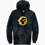LYNNWOOD HIGH SCHOOL ROYALS <span class="pdp-name-mascot">LYNNWOOD ROYALS</span> Port & Company Men's Crystal Tie-Dye Pullover Hoodie Front Thumbnail