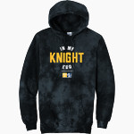 St. Peter Claver Knights <span class="pdp-name-mascot">Saint Peter Claver Catholic School Knights</span> Port & Company Men's Crystal Tie-Dye Pullover Hoodie Front Thumbnail