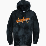 Sycamore Longhorns <span class="pdp-name-mascot">Sycamore Elementary School Longhorns</span> Port & Company Men's Crystal Tie-Dye Pullover Hoodie Front Thumbnail