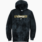 ALPHA OMEGA ACADEMY LIONS <span class="pdp-name-mascot">ALPHA OMEGA ACADEMY LIONS</span> Port & Company Men's Crystal Tie-Dye Pullover Hoodie Front Thumbnail