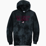 NEW Lutheran BLAZERS <span class="pdp-name-mascot">NORTHEASTERN WI LUTHERAN BLAZERS</span> Port & Company Men's Crystal Tie-Dye Pullover Hoodie Front Thumbnail