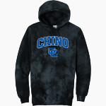 CHINO HIGH SCHOOL COWBOYS <span class="pdp-name-mascot">CHINO COWBOYS</span> Port & Company Men's Crystal Tie-Dye Pullover Hoodie Front Thumbnail