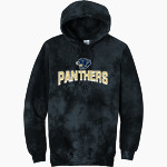 FRANKLIN HIGH SCHOOL PANTHERS <span class="pdp-name-mascot">FRANKLIN PANTHERS</span> Port & Company Men's Crystal Tie-Dye Pullover Hoodie Front Thumbnail
