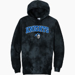 South Arbor Knights <span class="pdp-name-mascot">South Arbor Charter Academy Knights</span> Port & Company Men's Crystal Tie-Dye Pullover Hoodie Front Thumbnail